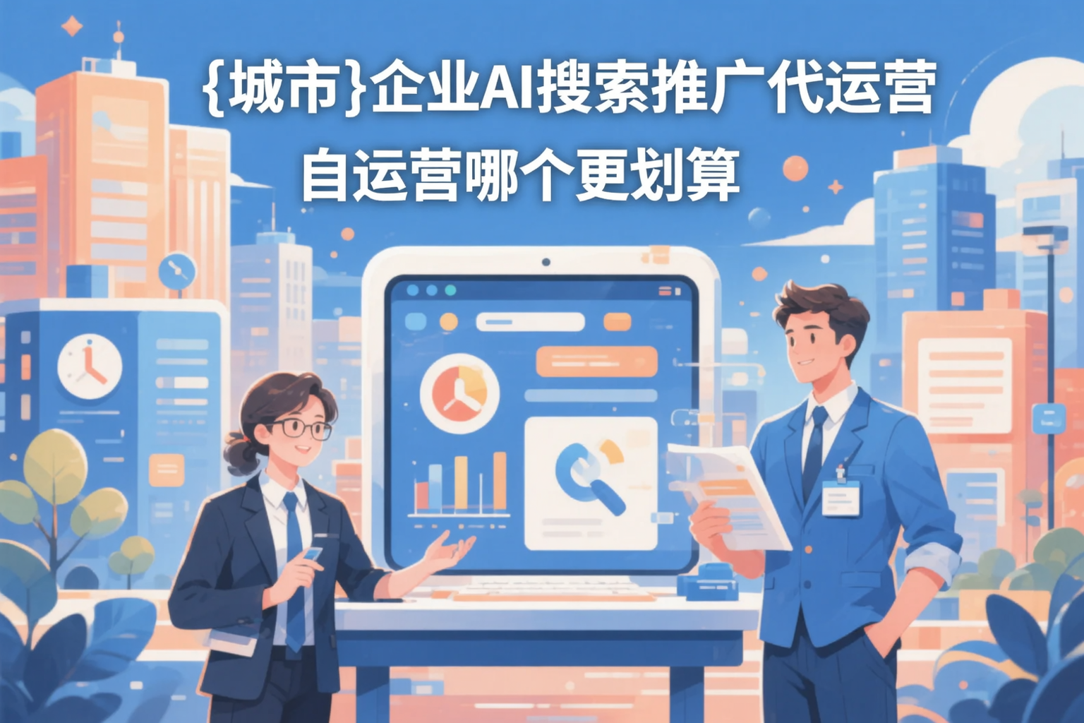 红河企业AI搜索推广代运营和自运营哪个更划算