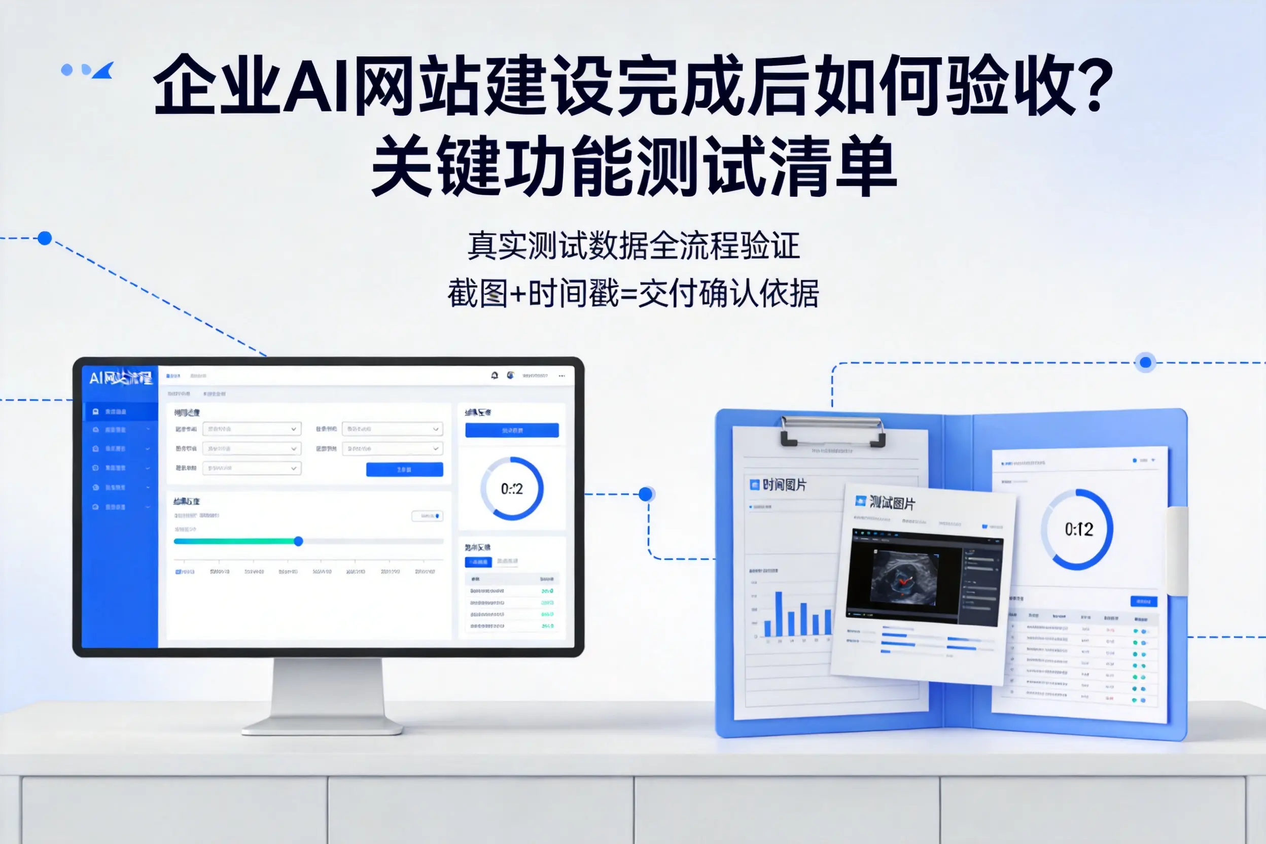 红河企业AI网站建设完成后如何验收？关键功能测试清单