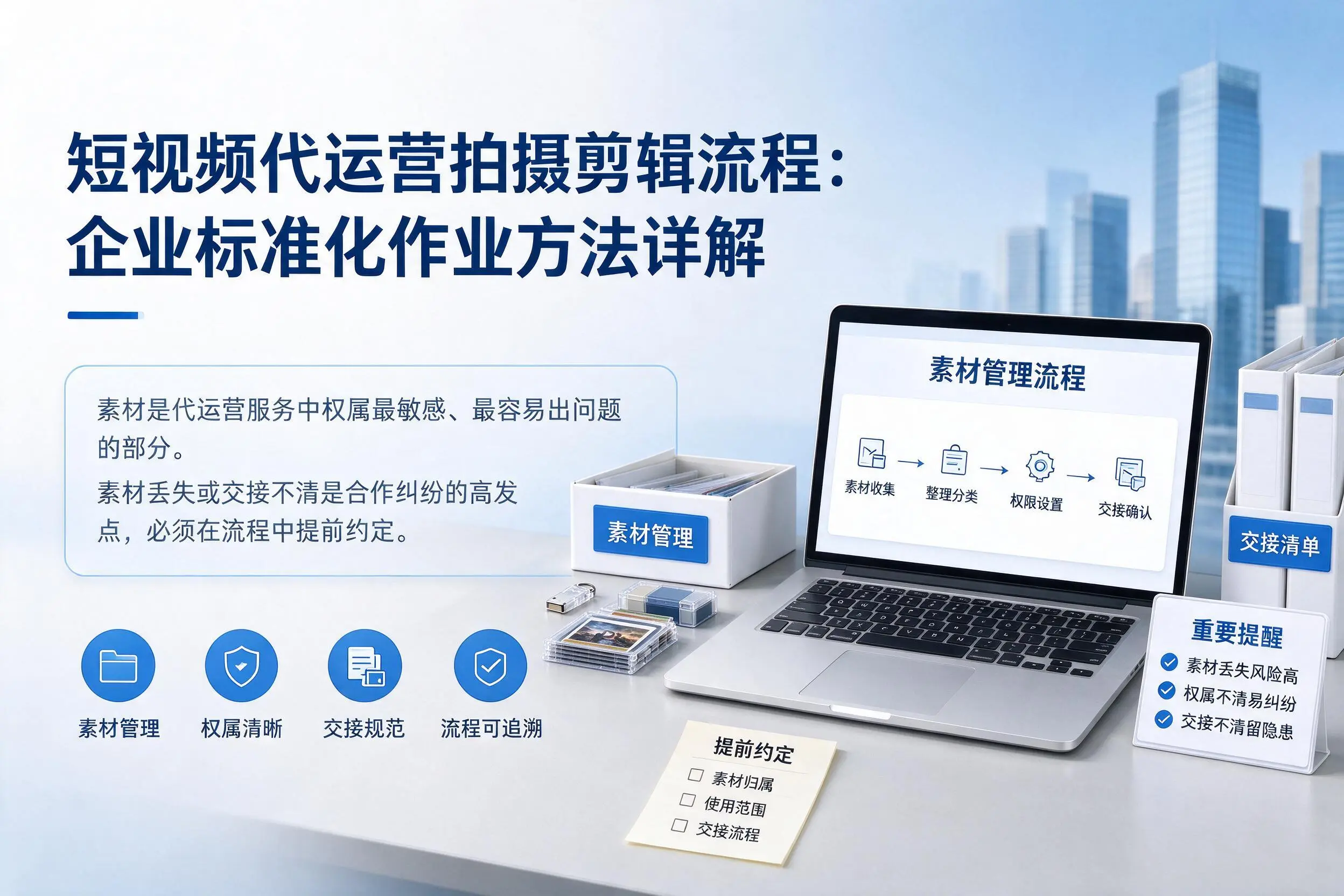 短视频代运营拍摄剪辑流程：红河企业标准化作业方法详解